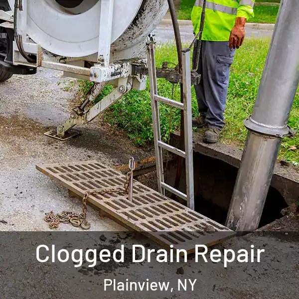  Clogged Drain Repair Plainview, NY