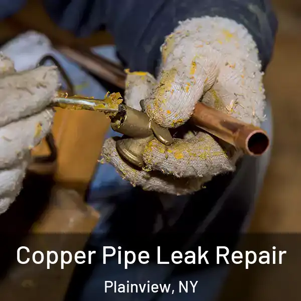  Copper Pipe Leak Repair Plainview, NY