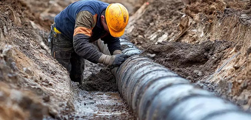 Sewer Replacement in Plainview