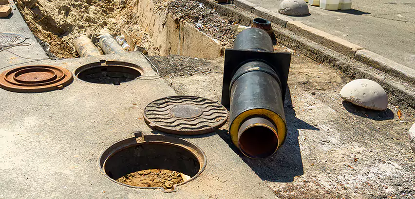 Lateral Sewer Line Replacement in Plainview