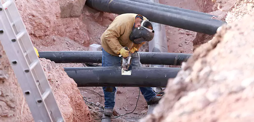 Cast Iron Sewer Pipe Replacement in Plainview