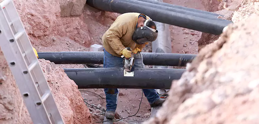 Water Line Replacement in Plainview