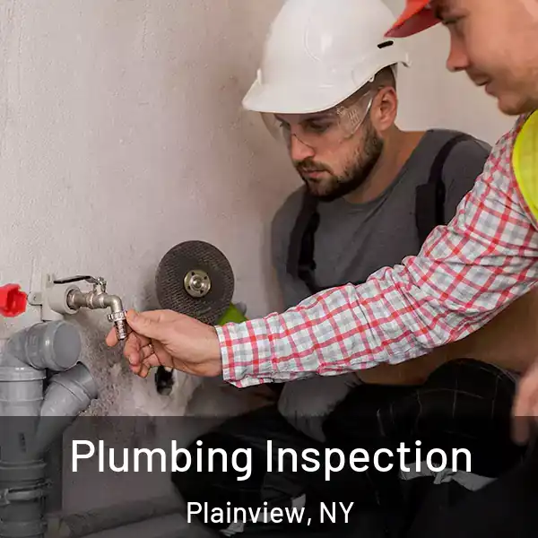  Plumbing Inspection Plainview, NY