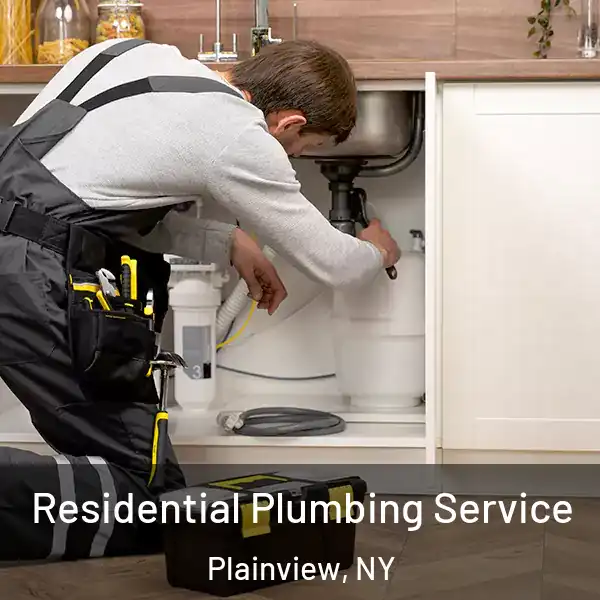  Residential Plumbing Service Plainview, NY