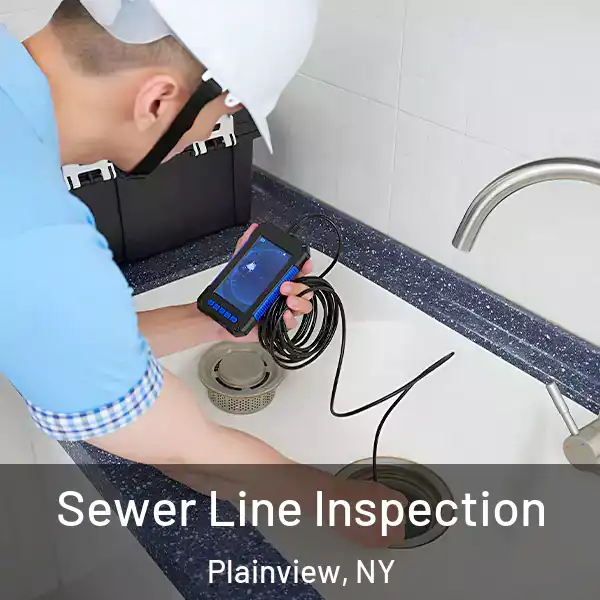  Sewer Line Inspection Plainview, NY